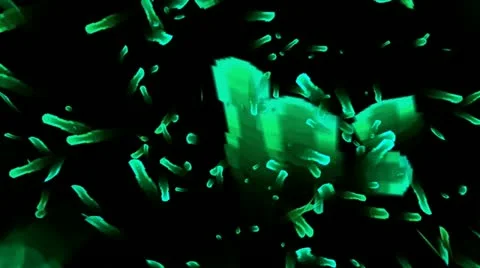 Particle Explosion Stock Footage 12484577