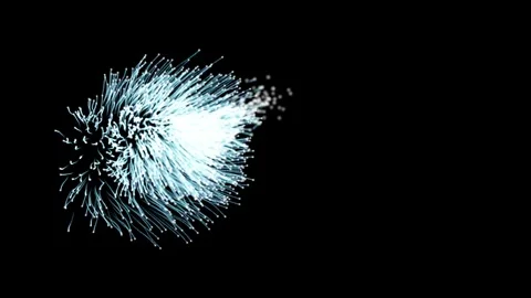 Particle Explosion. Video stock 296089045