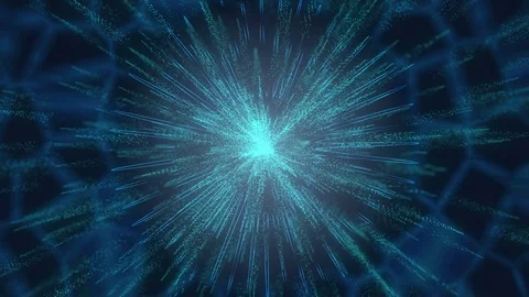 Particle explosion looping. Stock Footage 88684447