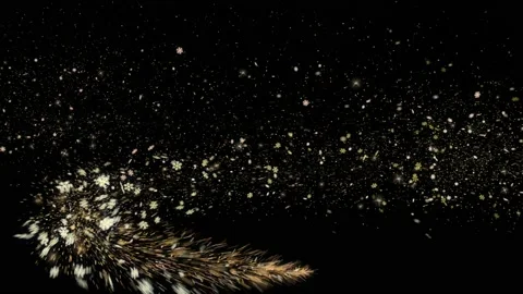 Particle Explosion motion graphics video transparent background with alpha .. Stock Footage 223491092