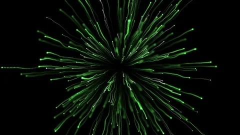 Particle Explosions Many Colors Stockbeeldmateriaal 69988518