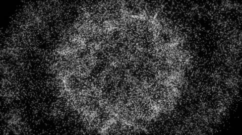 Particle Explsion White Vj Loop 03 Stock Footage 44912939