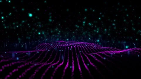 Particle Field Background Stock Footage 279146928