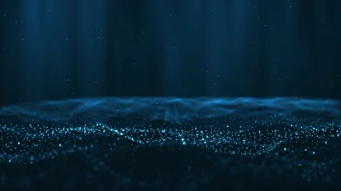 Particle Field Loop Project File (Form) Stock After Effects