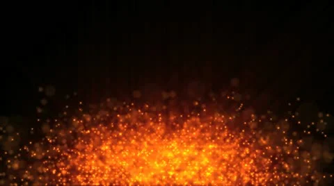 Particle fire Stock Footage 22142474