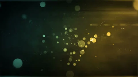 Particle Flight Amber Blue Stock Footage 26053698