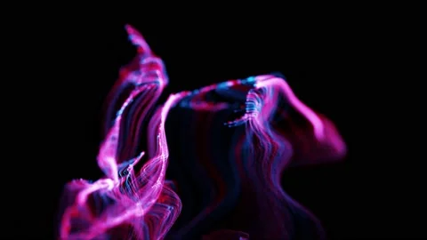 Particle float Abstract Background Movie Pink and Purple Stock-Footage 201140746