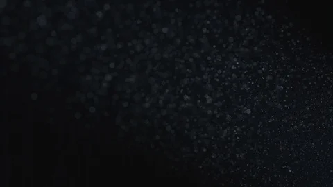 Particle Flow Before a Black Background Stock Footage 108839786