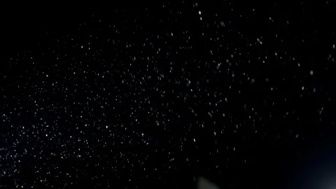 Particle Flow Before a Black Background Stock Footage 108843551