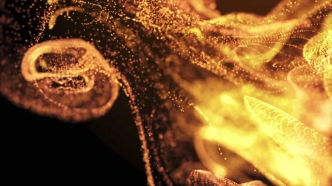 Particle flow Video stock 233560435