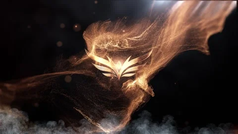 Particle Flow Logo Reveal Stock After Effects