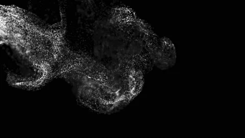 Particle fluid 43 Stock Footage 221967287