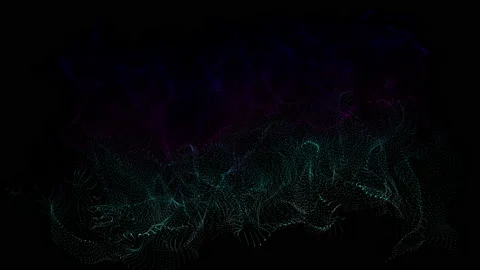 Particle fluid colorful background Stock Footage 172448981