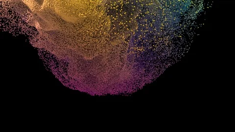 Particle Stock Footage 126953214