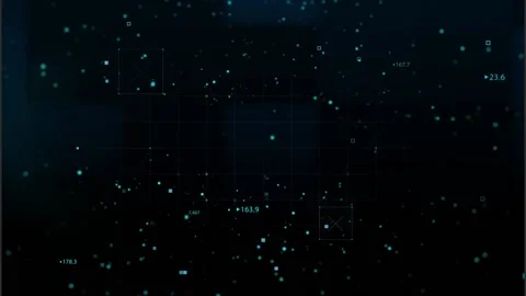 Particle Video stock 168551108