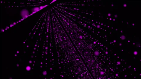 Particle form background animation. Particles abstract background with gold.. Stock Footage 331653903