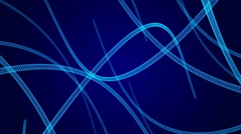 Particle, form, blue background, loop Stock Footage 51541476