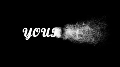 Particle Form Text and Disperse After Effects Template Stock After Effects