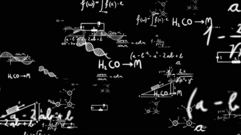 Particle Formula 01 Video stock 153696426