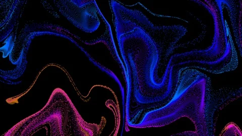 Particle FX1044: Microscopic particles twist and swirl. Stock Footage 112008394