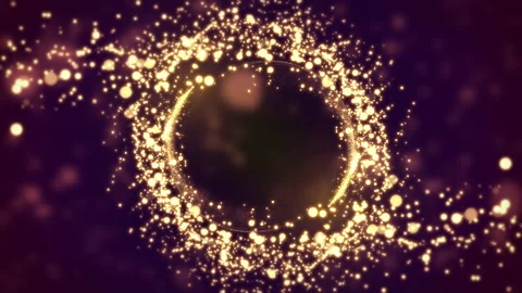 Particle Glow Background Stock Footage 144293981