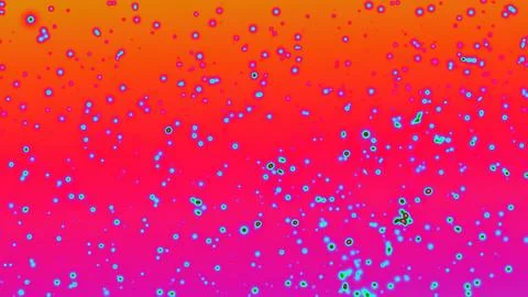 Particle glow in gradient red animation background Stock-Illustration