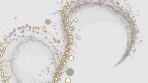 Particle Glow Tail Stock Footage 295743393