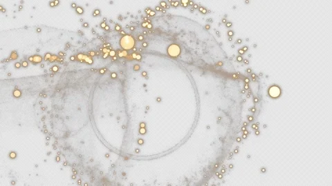 Particle glow Trail Stock Footage 280176959