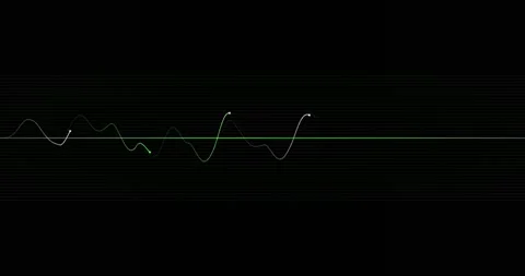 Particle graph lines, HUD lines in motion. High tech futuristic graphics. FHD Stock Footage 172377312