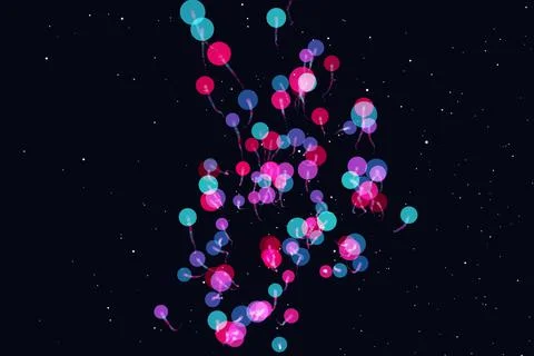 Particle Stock Illustration