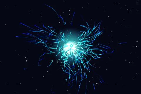 Particle Stock Illustration