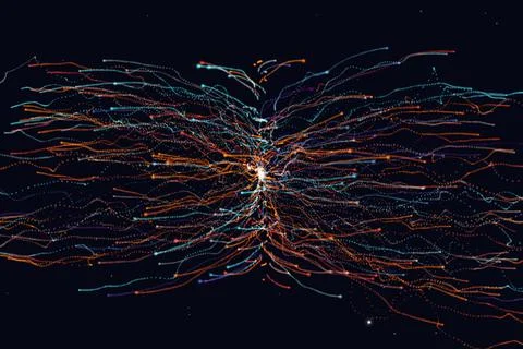Particle Stock Illustration