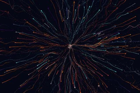 Particle Stock Illustration