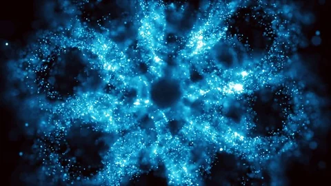 Particle Light Backgrounds Stock Footage 74855748