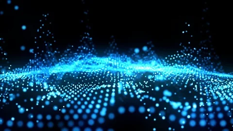 Particle Light Backgrounds Stock Footage 74857945