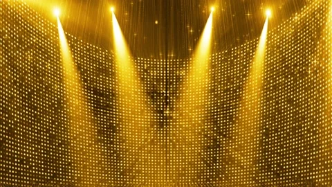 Particle light flickers in the stage background Stock Footage 182279457