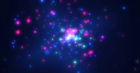 Particle light ray blast through screen 3d effect.Light flare burst effect .. Stockillustratie