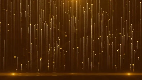 Particle light rising light stage background Stock Footage 288193653