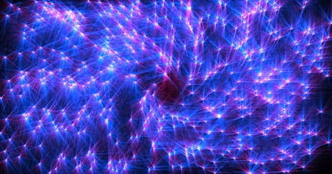 Particle Lights Flares Seamless Loop Stock Footage 61839809