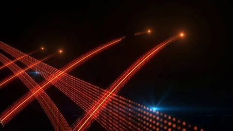 Particle line flare Stock Footage 78622487