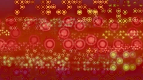 Particle Lines Abstract Background (Red) Stock Footage 10715820