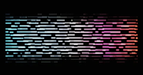 Particle lines, HUD lines in motion. High tech futuristic . FHD future Stock Footage 171888695