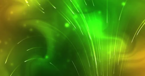Particle lines motion background. Animation of particles and glowing rays on the Stock Footage 274036617