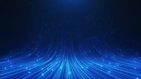 Particle lines waterfall falling background Stock Footage 313777758