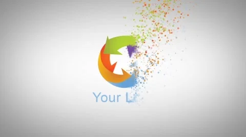 Particle Logo reveal Stock After Effects