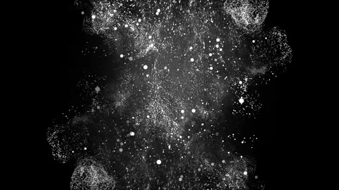 Particle Logo Reveal Background Stock Footage 291541200