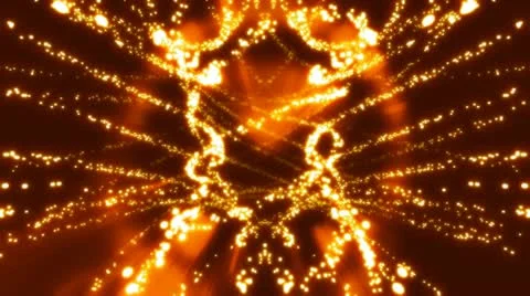 Particle Mass Critical Looping Vortex Abstract Animated Background Stock Footage