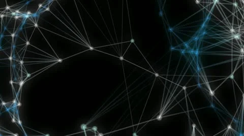 Particle mesh Stock Footage 12390326