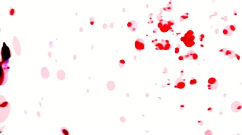 Particle motion background /splatter Stock Footage 11428746