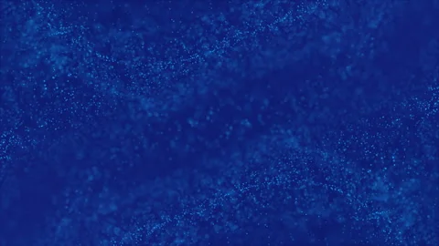 Particle Motion on Blue Background Stock Footage 244832222